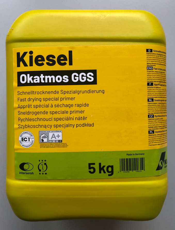 Okatmos  GGS Schnelltrocknende Spezial-Grundierung 5kg
 Kiesel  10031