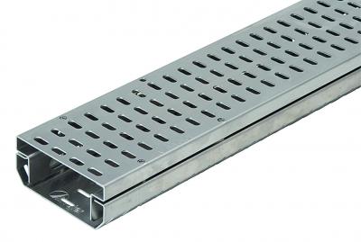 Draenrinne 500x140 mm Höhe 60-90 mm Unterteil und Oberteil Aluminium     
Altvater DRA 500/140/60-90  