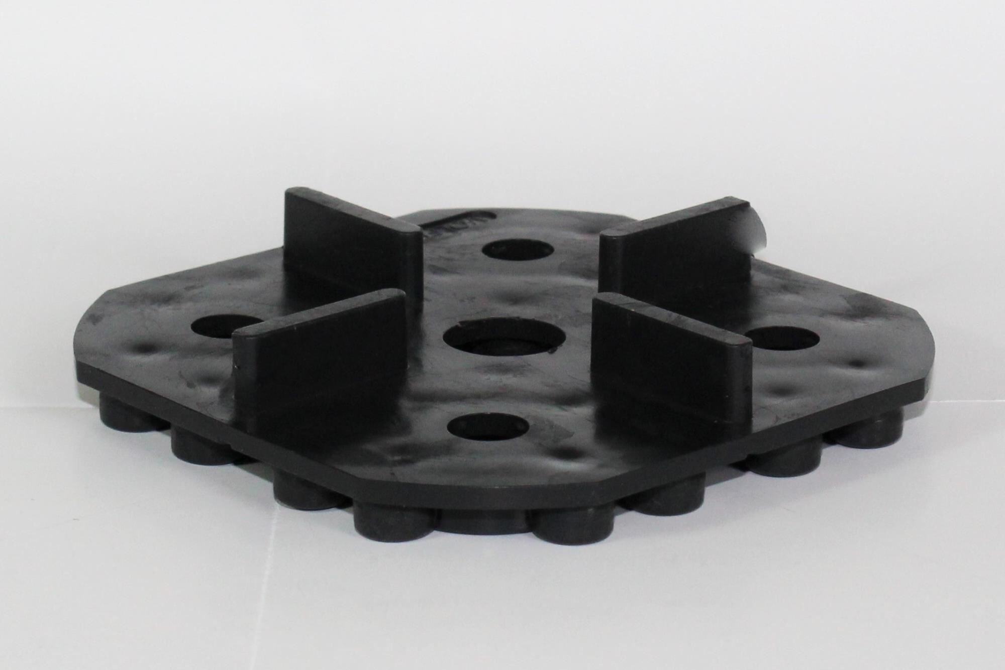 Stelzlager Gummi 95x95x10 mm 2 mm Fuge
Fischer Gummi Stelzlager GK-U  95/10 -2 mm Fuge 723021
Karton 60 Stück
