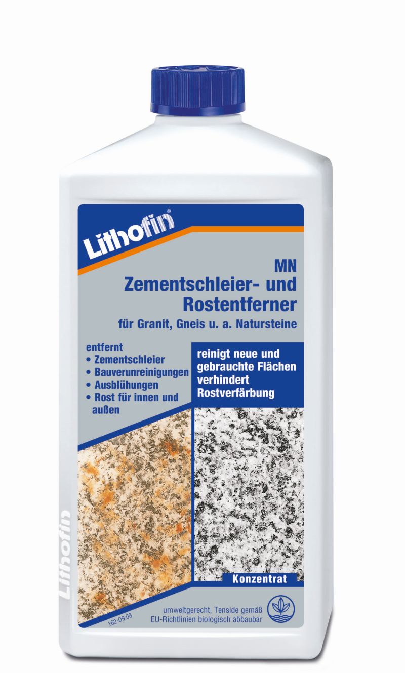 Lithofin MN Zementschleier- und Rostentferner 1 ltr.  
Lithofin  162