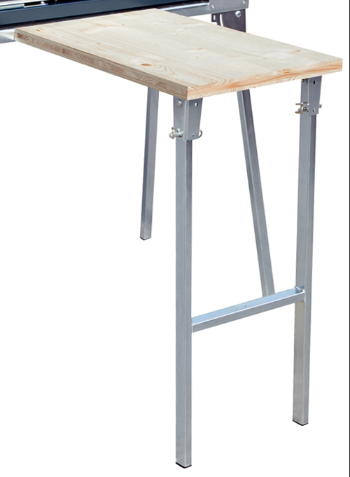 Set Arbeitstisch mit Tischerweiterung zu
TopLine 1000 x 320 x 800 mm für alle Modelle bis Schnittlänge 1250 mm  
Kaufmann 10.502.01