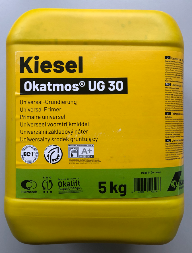 Okatmos UG30 VORANSTRICH 5 kg
Kiesel 49023