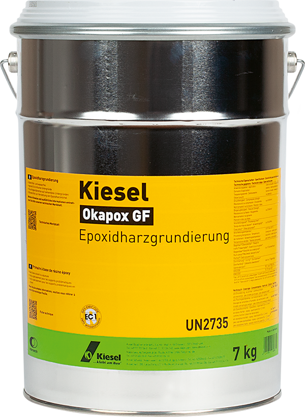 2-Komponenten-Epoxidharzgrundierung Okapox GF Lösemittel frei 10 Kg Gebinde
Kiesel 60480