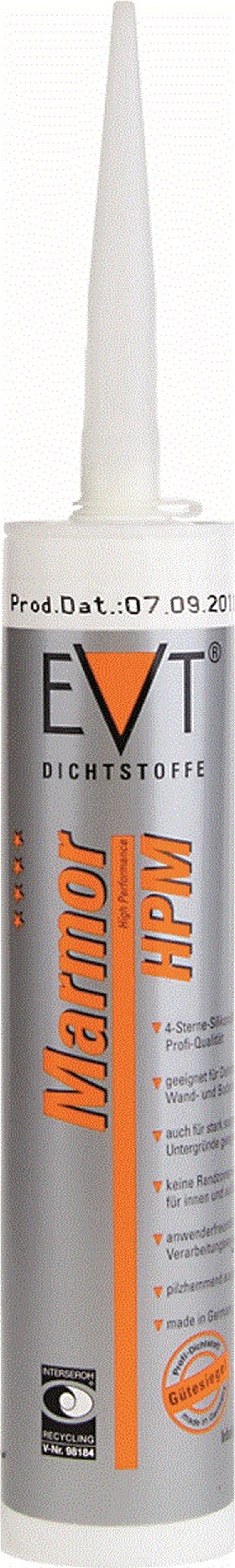 EVT Silikon Marmor HPM KTU 310 ml Manhattan
EVT Dichtstoffe 1445