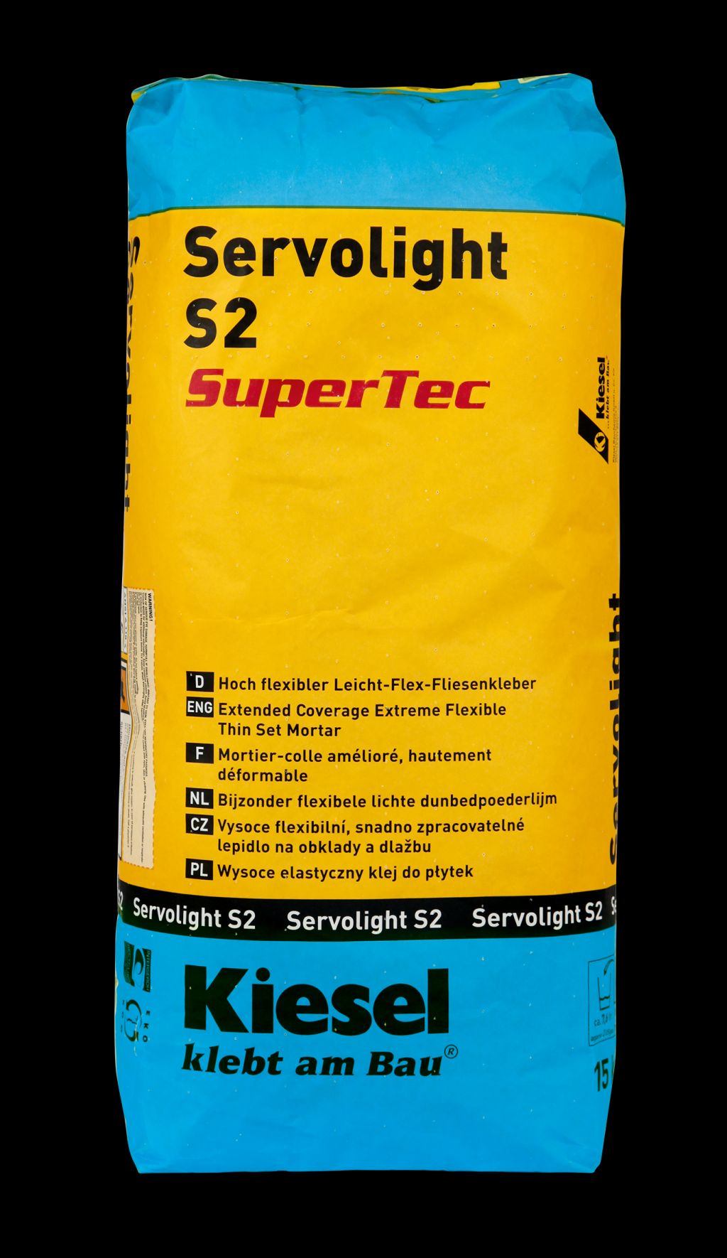 Flexkleber Servolight S2 Supertec 15 kg
Kiesel 13030